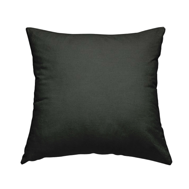 Din Square Cushion, 28cm H x 28cm W x 5cm D, Black