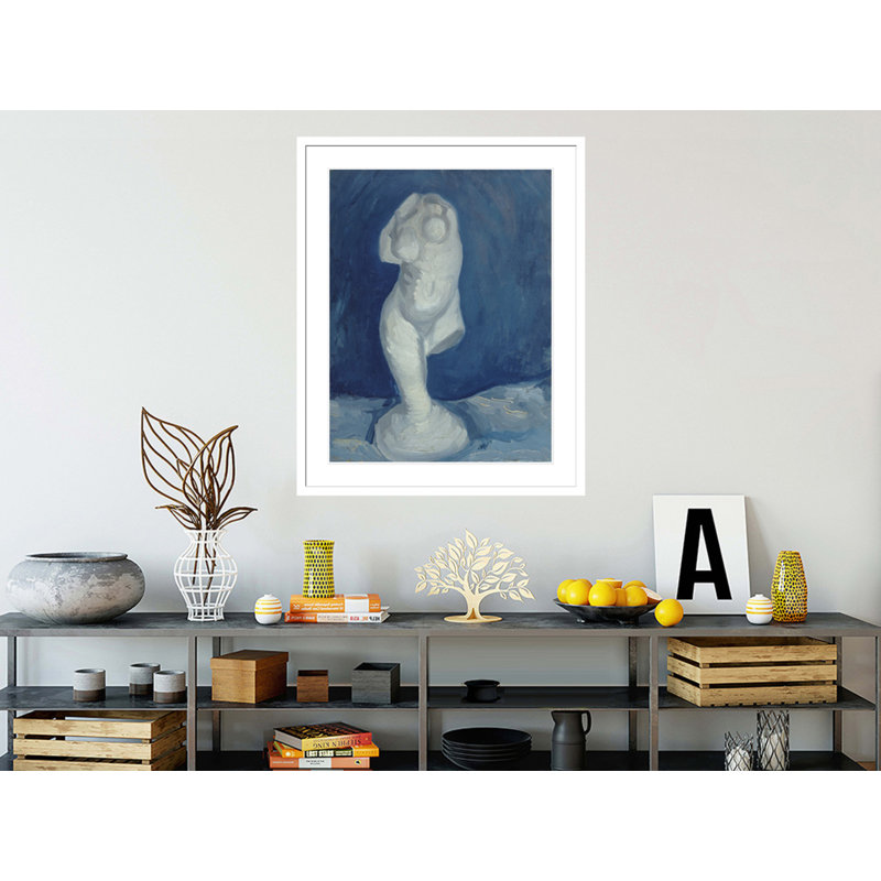 «Torso of Venus» par Vincent van Gogh, impression giclée encadrée, H 21,57 po x l 17,75 po