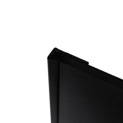 0.6" x 96" Wall Paneling in Black