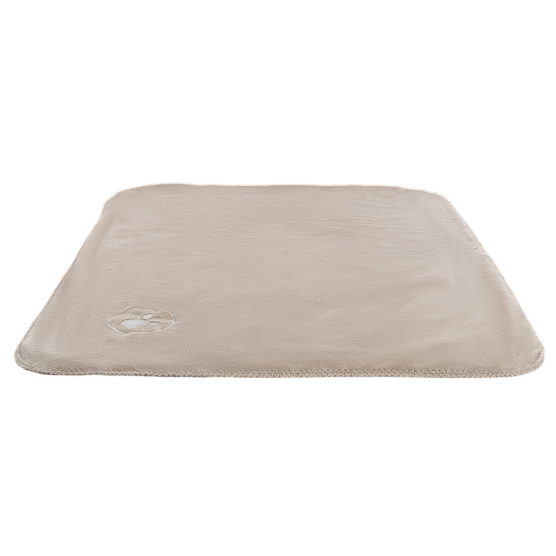 Tan Waterproof Plush Pet Blanket 40" x 30"