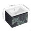 Meuble-lavabo mural 24 po avec lavabo en céramique et porte d'armoire à fermeture en douceur, ensemble KD