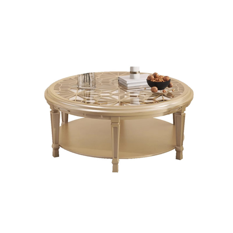 Table basse luxueuse de style européen