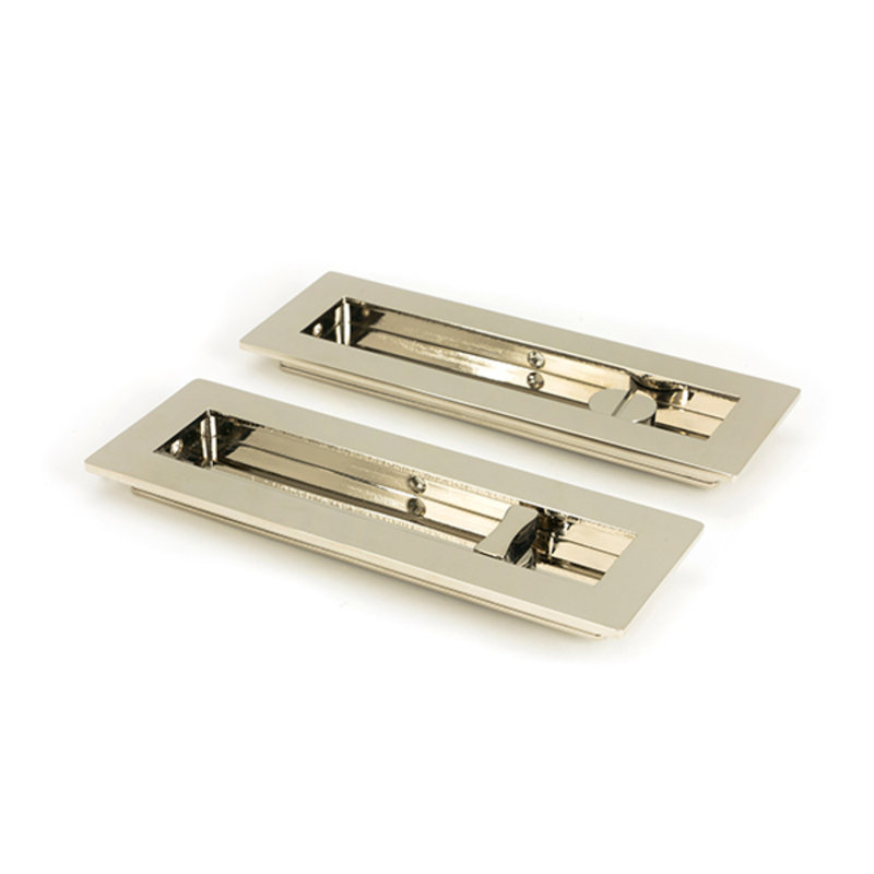 Door accessory, 17.5cm H x 6cm W x 1.3cm D, Polished Nickel