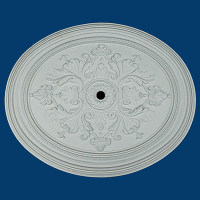 Médaillon ovale pour plafond