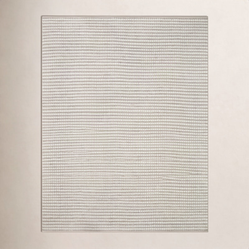 Amber Lewis x Loloi Ojai Ivory / Stone Area Rug, Rectangle 7'9" x 9'9"