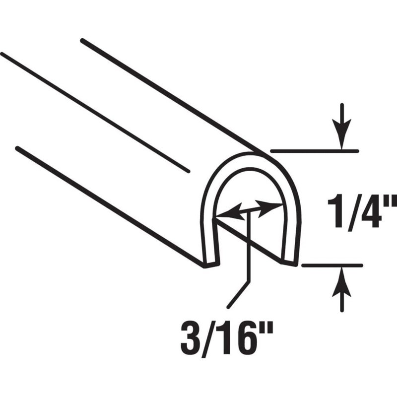 Stainless Steel Snap-On Track Cover for Sliding Glass Doors