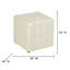 Repose-pieds cubique capitonné 100% cuir véritable Phabian-87785150