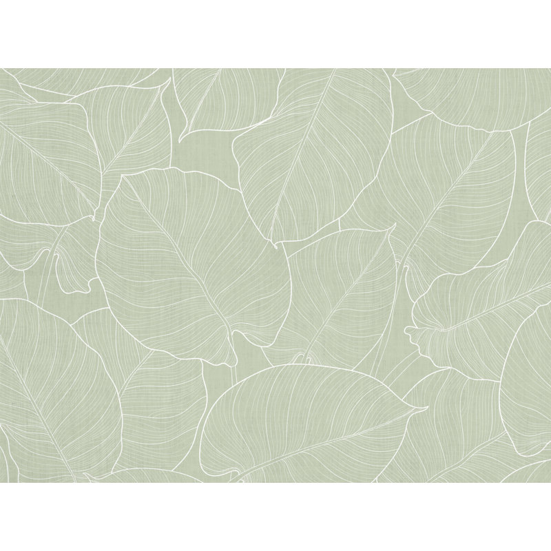 Amaiah Vinyl Machine Printed Area Rug, Rectangle 3'3.4" x 4'4.4"