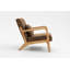 Chaise d'appoint avec structure en bois, chaise rembourrée, fauteuil pour chambre à coucher-363760576-363760582