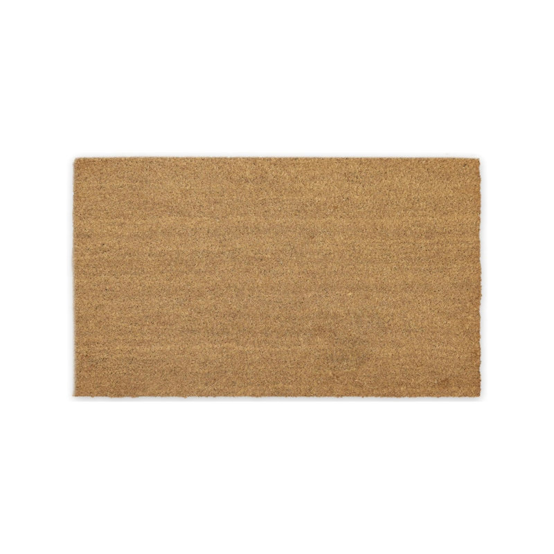 43 x 76 cm Door Mats Non-Slip Sturdy PVC Backed for Door Entrance, Patio, Porch, Backyard, Garages, Plain Mat