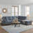 Ikumi Upholstered L-Shaped Sectional-90630244-90630241