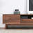 Modern simple pure solid wood TV cabinet-107439713