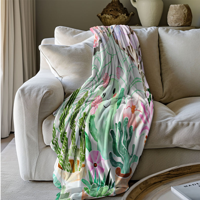 Couverture Whispering Willow Hideaway - 1 pièce Sherp Premium, L 60 po x L 80 po