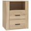 Jannika 50cm W Manufactured Wood Bedside Table-677483325