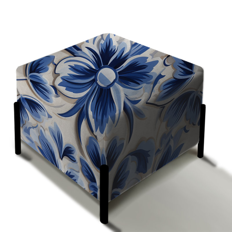 Motif victorien Cobalt