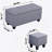 Bryne Upholstered Flip Top Storage Bench