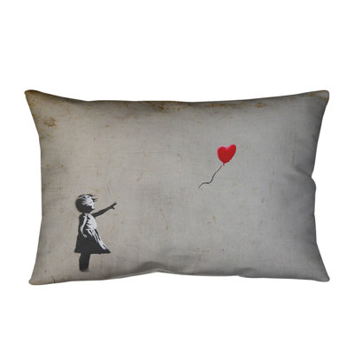 Outdoor Reversible Throw Pillow
