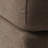Upholstered Ottoman, Chocolate-1166749383