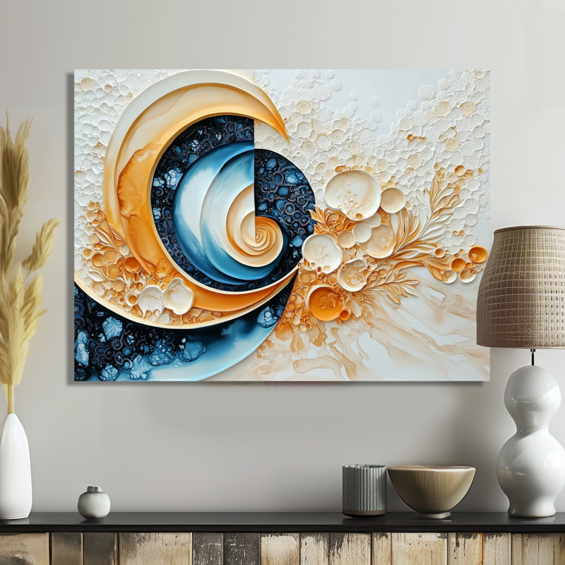 Impression sur métal, impression sur toile, H 12 po x l 20 po x P 0,84 po