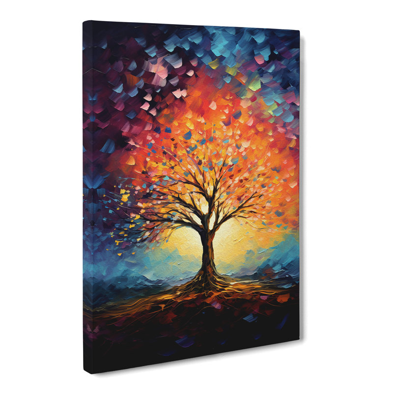 Tree Impressionism No.2 - Print, 50cm H x 35cm W x 3cm D