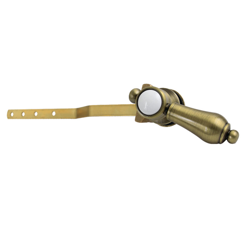 Kingston Brass Heirloom Front Mount Toilet Tank Lever, Antique Brass