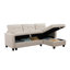 Canapé et méridienne réversible de 84,2 po de largeur-489128602
