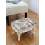 Repose-pieds rembourré en lin Camau Taupe Magnolia-1537440859-1537440801