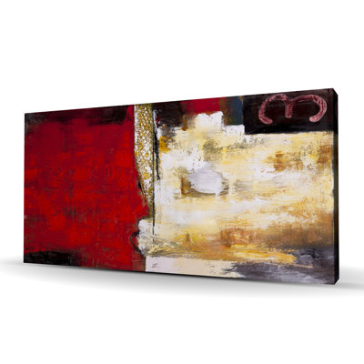 Art industriel abstrait avec chiffres - Toile de salon