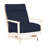 Kennebunkport Wrought Aluminum Outdoor Spring Lounge Chair-38581397-70236945-93663220