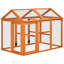 Versatile Wooden Chicken Coop with Spacious Run, Easy Access, and Modular Design for Outdoor Use