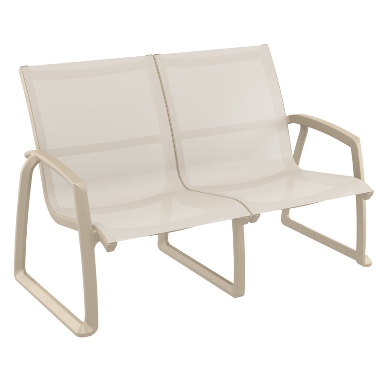 Farrah 4 - Person Patio Conversation Set, Taupe
