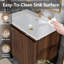 Meuble-lavabo moderne de 36 po avec lavabo, finition chêne élégant - lavabo blanc inclus - convient aux salles de bain