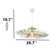 Adjustable Cable Daisy Chandelier