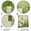 «Abstract Green Tiles Incubism» - Art mural en métal abstrait-1860630596