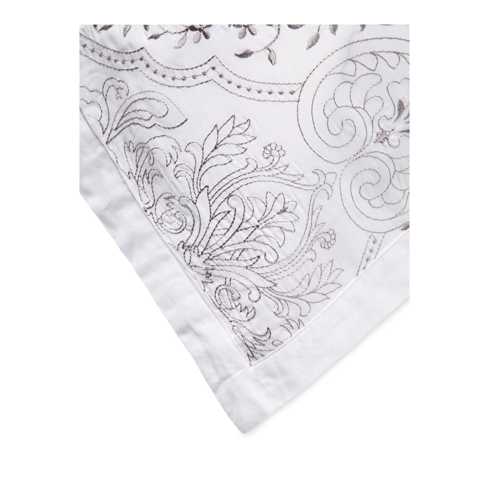 Berdine Cotton Sateen Duvet Cover Set, King Duvet Cover + 2 King Shams