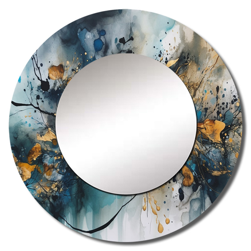 Encre liquide captivante Rahshida, 23 po x 23 po
