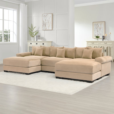 Très grand canapé modulaire 130 po Cloud