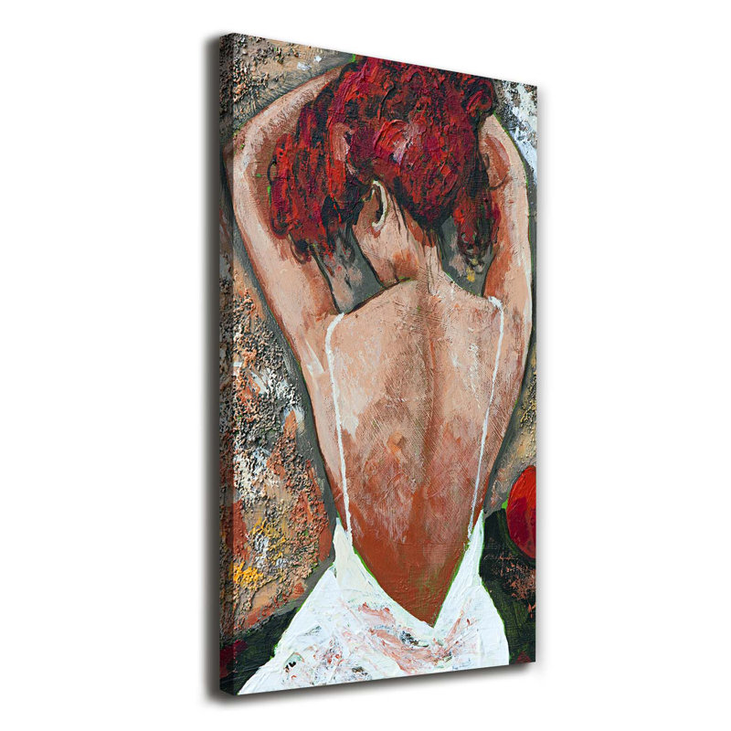 Woman - Wrapped Canvas Print