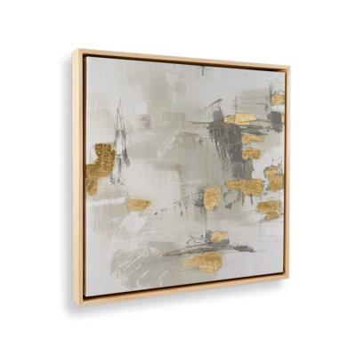 Impression sur toile Taupe Shimmer II par June Erica Vess
