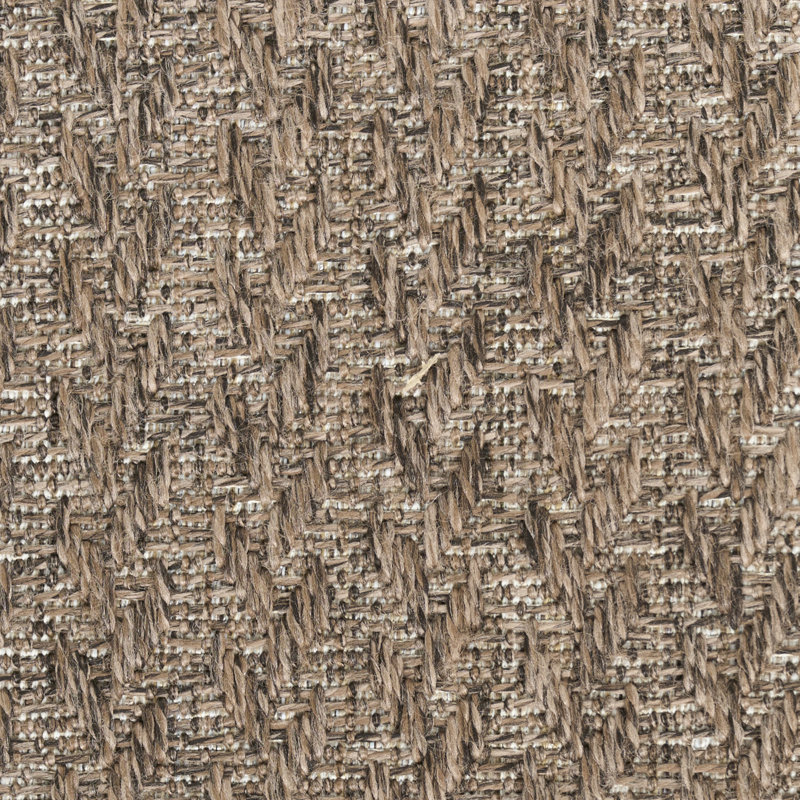 Cantara Chevron Indoor/Outdoor Area Rug, Runner 2'2" x 8', Brown