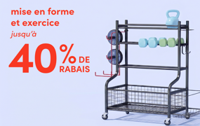 mise en forme et exercice en solde