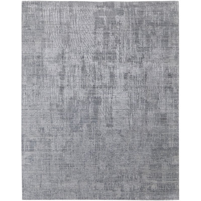 Eastfield Abstract Area Rug in Blue