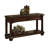 Cawthon Transitional 54"L Rectangular Sofa Table with Bottom Shelf in Cherry