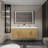 Romer 59''Wall-Mounted Double Bathroom Vanity Set-847201768