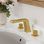 Widespread Bathroom Faucet 3 Hole, 2-handle Bathroom Sink Faucet with Drain Assembly