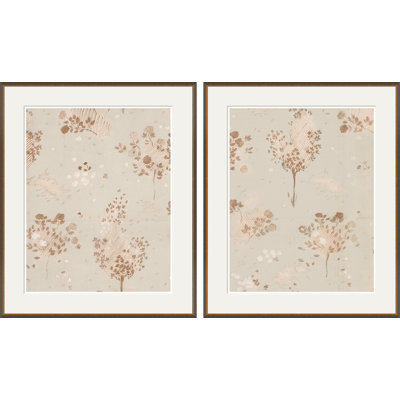 Sepia I & II (Var.1) Print by Paule Marrot
