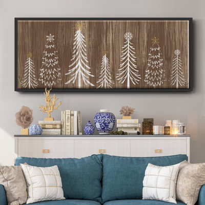 Collection Barnwood Wonderland, toile encadrée