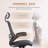 Office Computer Desk Chair,Adjustable Headrest