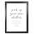 Black Grain Frame