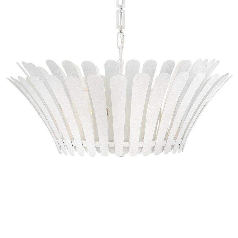 Hinkley Reina Chandelier, Textured Plaster